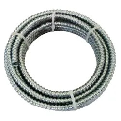 Click here to see Southwire FO7500025M Alflex FO7500025M Type RWA Reduced Wall Flexible Conduit, 3/4 in x 25 ft, Aluminum