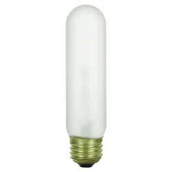 Click here to see Sylvania 25W/CLEAR/T10/CD1 Osram Sylvania 18491 Incandescent Lamp, 25 W, 120 V, T10, Medium Aluminum Screw ,, 1000 hr