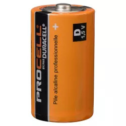 Click here to see Duracell PC1300 Duracell Pro-Cell Alkaline-Manganese Dioxide Battery, Size D, 1.5V - PC1300 