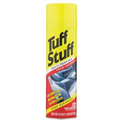 Click here to see Armor All 00350/AS-192 Armor-All Tuff Stuff 00350/AS-192 Multi-Purpose Car Cleaner, 22 oz, Aerosol Can, White, Foam