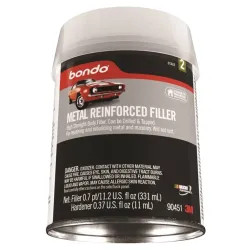 Click here to see Bondo 90451 Bondo/Dynatron 90451 Bondo Body Fillers, Metal Reinforced, .7 Pint