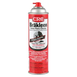 Click here to see CRC 5050 Brakleen 5050 Non-Chlorinated Brake Part Cleaner, 150 g, Aerosol Can, Clear, Liquid