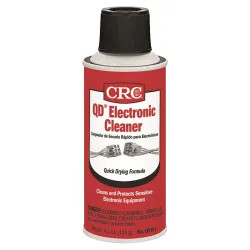 Click here to see CRC 5101 QD 5101 Electronic Cleaner, 4.5 oz, Aerosol Can, Clear, Liquid, Alcohol