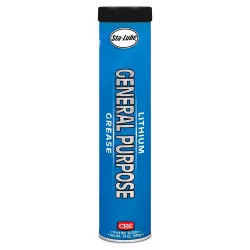 Click here to see CRC SL3310 Sta-Lube SL3310 General Purpose Lithium Grease, 14 oz, Cartridge, 10.5 - 12.5