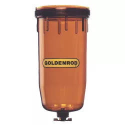 Click here to see Dutton-Lainson 495-4 Goldenrod 495-4 Replacement Filter Bowl, For Use With 495 and 496 Model 10 Micron 5 gpm 150 psi See Thru Fuel Filters