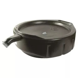 Click here to see Hopkins 11838 Hopkins 11838 Polyethylene Recovery Oil Drain Pan - 15qt (Black)
