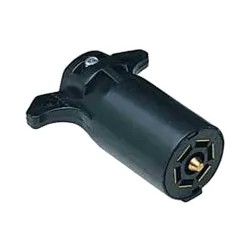 Click here to see Hopkins 48505 Hopkins 48505 7 RV Blade Plug Trailer Wire Connector, 7 P, Plastic