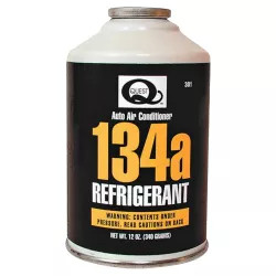 Click here to see EF NR-134A EF 301 Refrigerant, 12 oz Aerosol Can, Clear, 18 cP, 1, -29 deg C