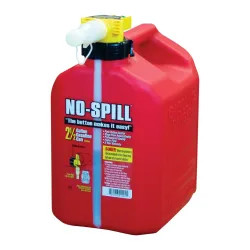 Click here to see No-Spill 1405 No-Spill 1405 Gas Can, 2.5 gal, 13-1/2 in H, Plastic, Red
