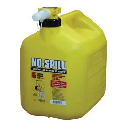 Click here to see No-Spill 1457 No-Spill 1457 Diesel Gas Can, 5 gal, 15 in H, Plastic, Yellow