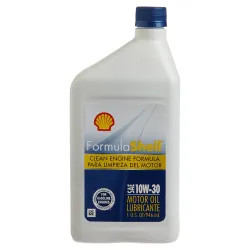Click here to see Pennzoil 550024081 Formula Shell 550024081 Multi-Grade, SAE 10W-30 Motor Oil, 1 qt, Amber, Liquid