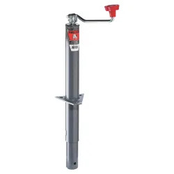 Click here to see Reese 1550220117 Reese Bulldog 1550220117 A-Frame Trailer Jack, 2000 lb, Gray