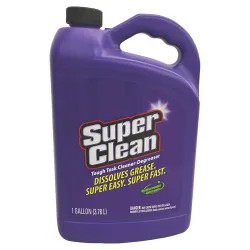Click here to see Super Clean 101723 Super Clean 101723 Industrial Strength Cleaner/Degreaser, 1 gal, Jug, Purple, Clear Liquid