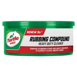 Click here to see Turtle Wax T-230A Turtle Wax T-230A Heavy Duty Rubbing Compound, 10.5 oz Tube, Dark Reddish Brown Paste