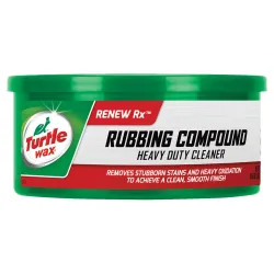 Click here to see Turtle Wax T-241A Turtle Wax T-241A Polishing Compound, 10.5 oz Tub, White, Paste