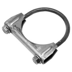 Click here to see Victor V828 Victor Auto Saddle Muffler Clamp, 2-1/4 in, 12 ga Steel - V828