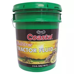 Click here to see Warren 42909 Coastal 42909 Multitrac Tractor Premium Hydraulic Oil, 5 gal, Plastic Pail, Amber