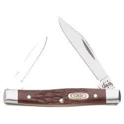 Click here to see Case 83 Case 83 Folding Pocket Knife, 2 in Length Clip, 1-1/2 in Length Pen, Brown