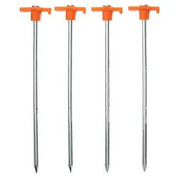 Click here to see Coghlan 8312 Coghlanss 8312 Heavy Duty Nail Pegs, 10 in L, Steel, Plated, Silver