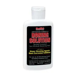 Click here to see Smiths HON1 Smith'S HON1 Honing Solution, For Use With Arkansas and Diamond Stones, Triethanolamine, Red