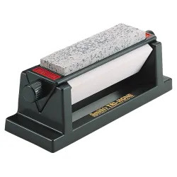 Click here to see Smiths TRI 6 Smith'S Tri-Hone 3-Stone Sharpening System, For Use With All Types of Knives and Woodworking Tools
