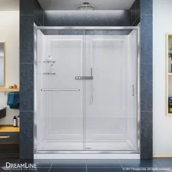 Click here to see DreamLine DL-6117C-01CL DreamLine DL-6117C-01CL Infinity-Z Clear Shower Door, 32
