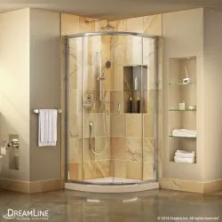 Click here to see DreamLine DL-6701-22-01 DreamLine DL-6701-22-01 Prime Clear Shower Enclosure w/ 33