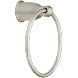 Click here to see Moen YB8086SN Moen YB8086SN Mason Hand Towel Ring, Satin Nickel