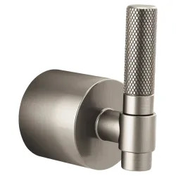Click here to see Brizo HL7033-NK Brizo T-Lever Handle Kit with Textural Knurling Detail for Litze Floor Mount Tub Filler, ADA, Brilliance Luxe Nickel - HL7033-NK