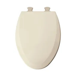 Click here to see Bemis 141EC 346/146EC Mayfair 146EC Toilet Seat, For Use With Elongated Bowls 18-1/2 in L, Molded Wood, Biscuit