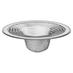 Click here to see Danco 88821 Danco 88821 Stainless Steel Freestanding Steel Tub Mesh Strainer