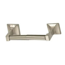 Click here to see Mintcraft 756-07-SOU Boston Harbor Manhattan Toilet Paper Holder with Mounting Hardware, Aluminum/Zinc, Brushed Nickel - 756-07-SOU