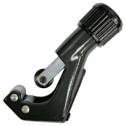 Click here to see Pro Source T0013L ProSource Enclosed Feed Tube Cutter with Spare Cutting Wheel and Reamer, 1/8