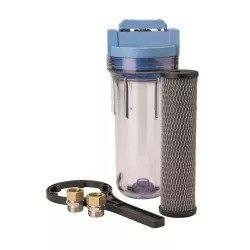 Click here to see Pentair U25-S-05 OmniFilter U25 Water Filter Housing, 15-1/2 in L x 6-1/4 in W, 5 u
