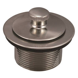 Click here to see Plumb Pak PP62-3DSBN Plumb Pak PP62-3DSBN Lift N Turn Tub Drain Assembly w/ Strainer, Brushed Nickel
