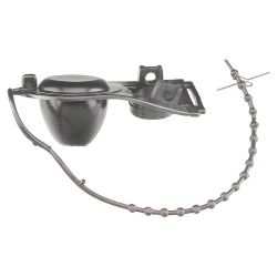 Click here to see Plumb Pak PP835-3 Plumb Pak PP835-3 Universal Flapper Tank Ball With Trunnion and Integral Chain, Vinyl, Black