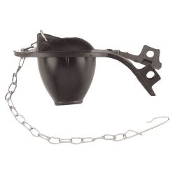 Click here to see Plumb Pak PP835-80 Plumb Pak PP835-80 Universal Toilet Flapper With Chain and Hook, For Use With Plastic Flush Valves, Rubber