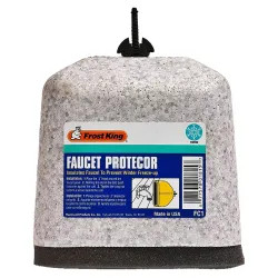 Click here to see Thermwell FC1 Frost King FC1 Faucet Cover, 1 in Thickness, Polystyrene Shell