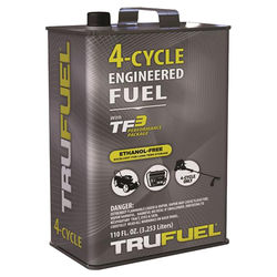 Click here to see Arnold 6527206 TruFuel 6527206 Ethanol Free Engineered Fuel, 110 oz, Steel Can, Clear, Liquid