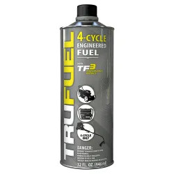 Click here to see Arnold 6527238 TruFuel 6527238 4-Cycle Engine Oil, 32 oz, Steel Can, Amber, Liquid