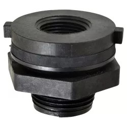 Click here to see Green Leaf TF34P-E Green Leaf TF34P-E Tank Fitting, 3/4 in, FPT, Polypropylene