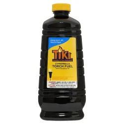 Click here to see Lamplight 1212173 TIKI 1212173 Citronella Torch Fuel, 64 oz, Bottle, Light, Lemongrass