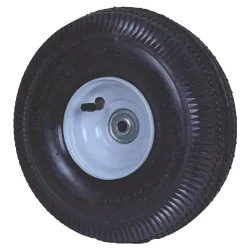 Click here to see Martin Wheel 354DC4SW242P Martin Wheel 354DC4SW242P Pneumatic Sawtooth Tread Hand Truck Wheel, 410/350-4, 300 lb