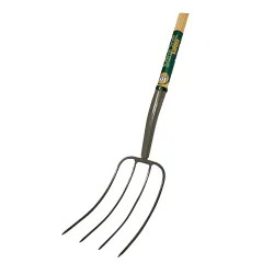 Click here to see Mintcraft 33282 Mintcraft 33282 Manure Forks, Forged - 4 Tine, 54 In Handle