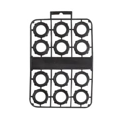Click here to see Mintcraft GM2073L Landscapers Select 12-Piece Plastic Hose Washer for Standard Garden Hose, PVC, Black - GM2073L