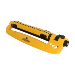 Click here to see Mintcraft YM17051 Landscapers Select 20 Jet Turbo Oscillating Sprinkler, Rectangle Pattern, Part Circle, Female, Plastic, Yellow - YM17051