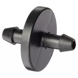 Click here to see Raindrip 117025B Raindrip 117025B In-Line Pressure Compensating Mini Dripper, 1 gph, Black Base