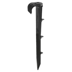 Click here to see Raindrip 39800UB Raindrip 39800UB Cleated Hook Stake, 6 in L, Plastic