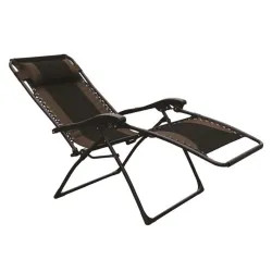 Click here to see Seasonal Trends 41OXBKOX30/64 Seasonal Trends F4341OXBKOX30/64 Chair Essentials Patio Chair, Extra Large, Black/Tan