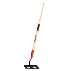 Click here to see Ames 66123 Razor Back 66123 Gooseneck Tough Duty Mason/Plaster Hoe, 7 in W X 4-1/2 in L Forged Steel Blade